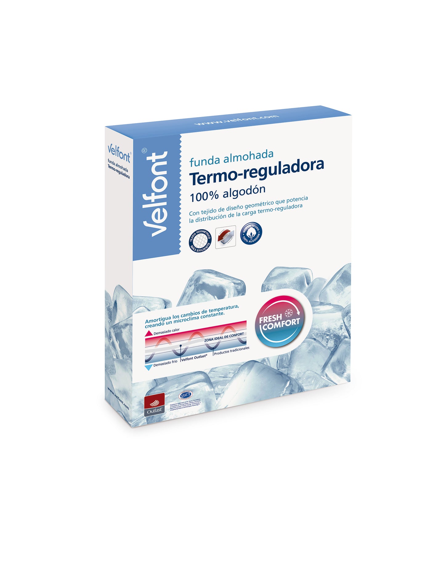 Velfont Thermo Pillow Case