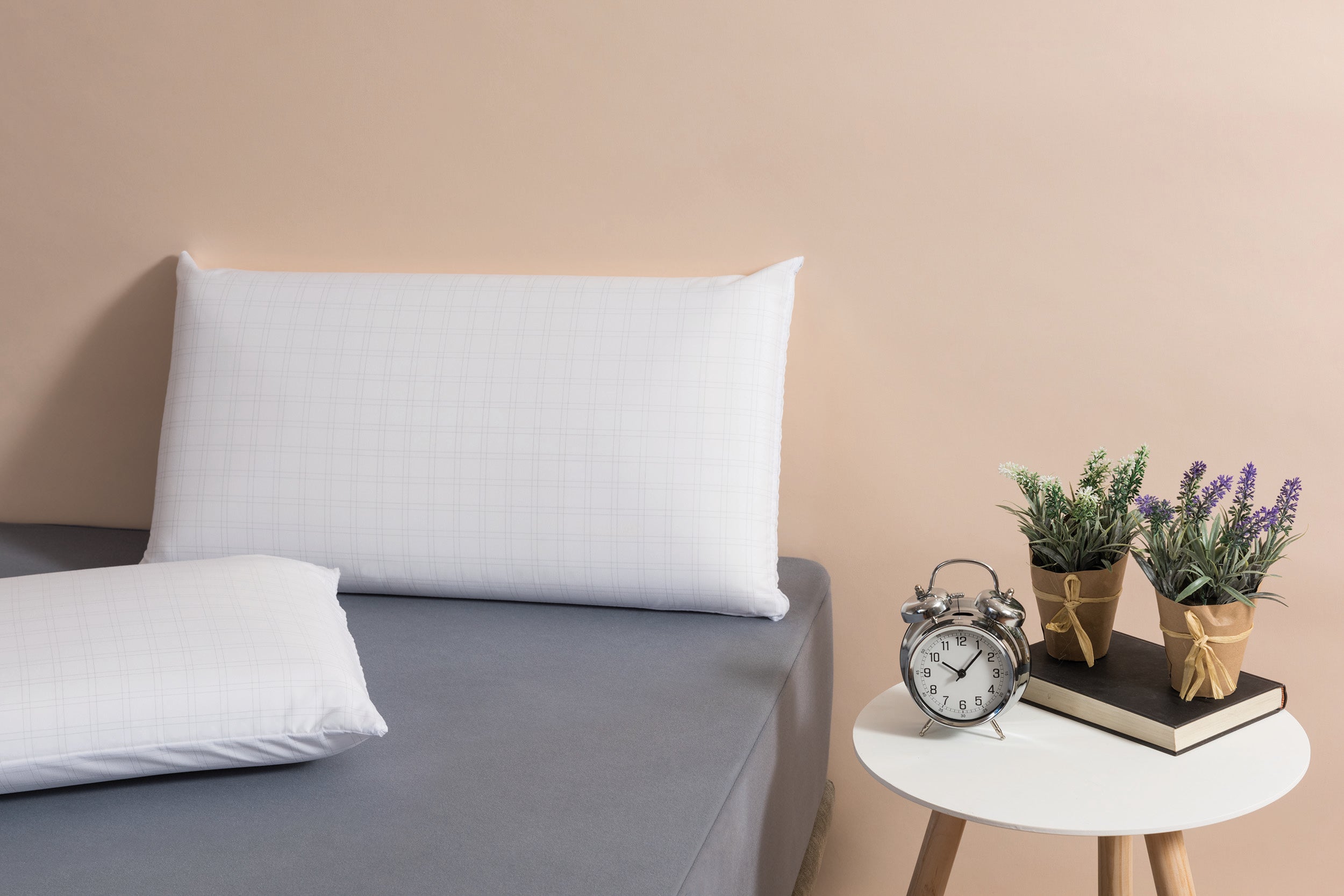 Velfont -Almohada viscoelástica Viscosuave con Doble Funda de Tejido Anti-Stress con Cremallera. (75 cm