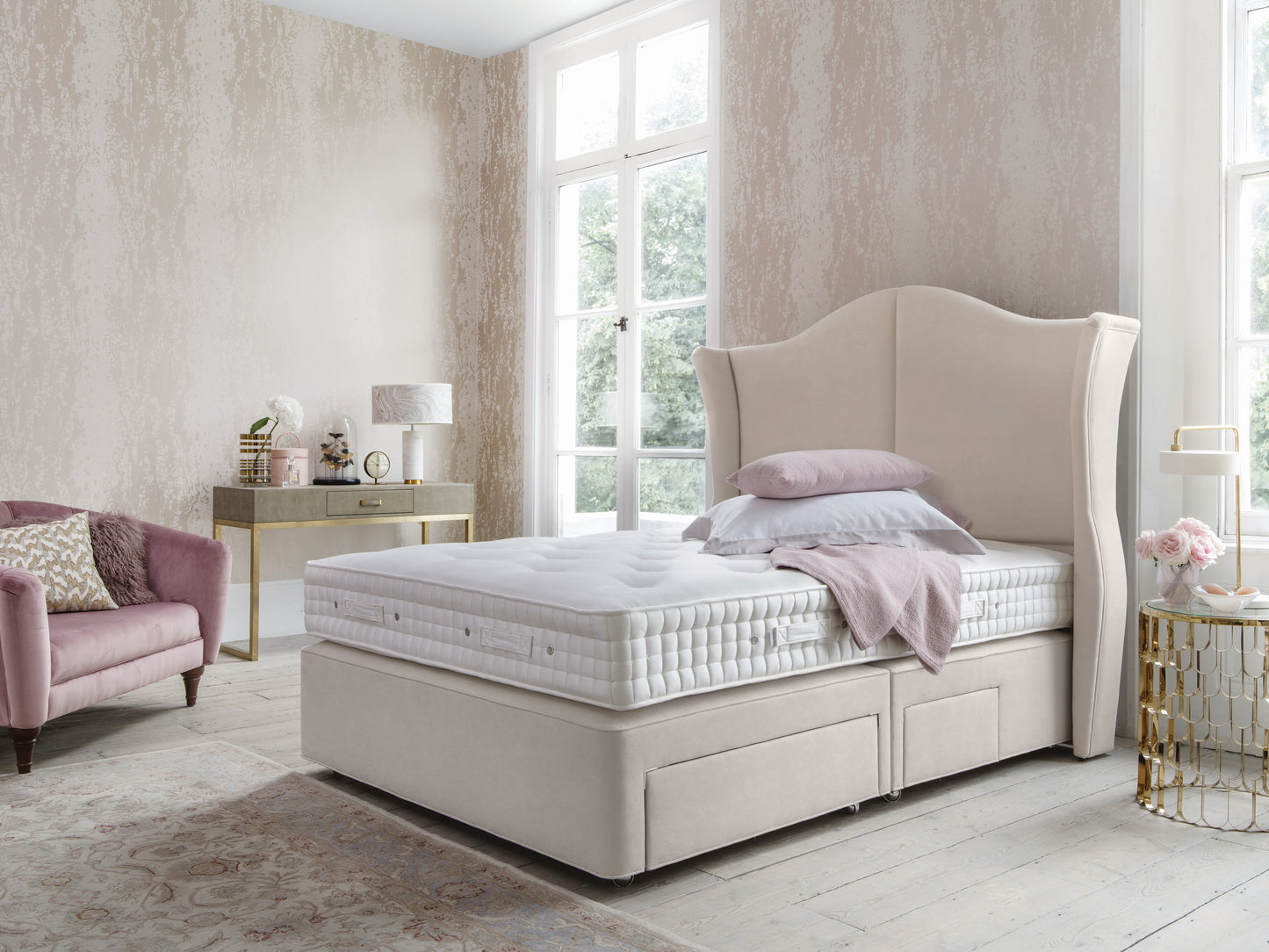 Hypnos 4-Drawer Platform Top Base